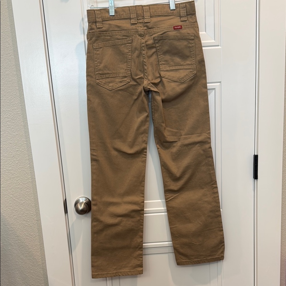 Wrangler Brown Chinos Classic Fit
